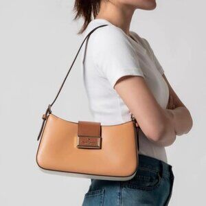 *NWOT* Kate Spade Reegan Shoulder Bag Colorblock Smooth Leather KC723